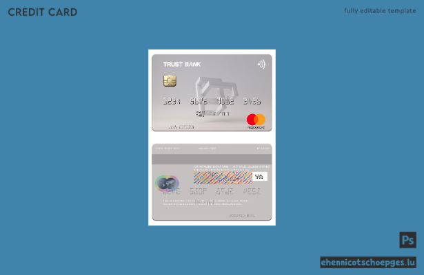 Algeria Trust Bank Algeria Mastercard Beispielvorschau